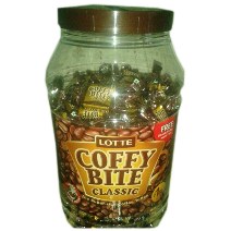 LOTTE ECLAIR COFFE BITE JAR, 200 X 1 R.s
